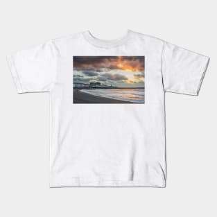 Aberystwyth Sunset Kids T-Shirt